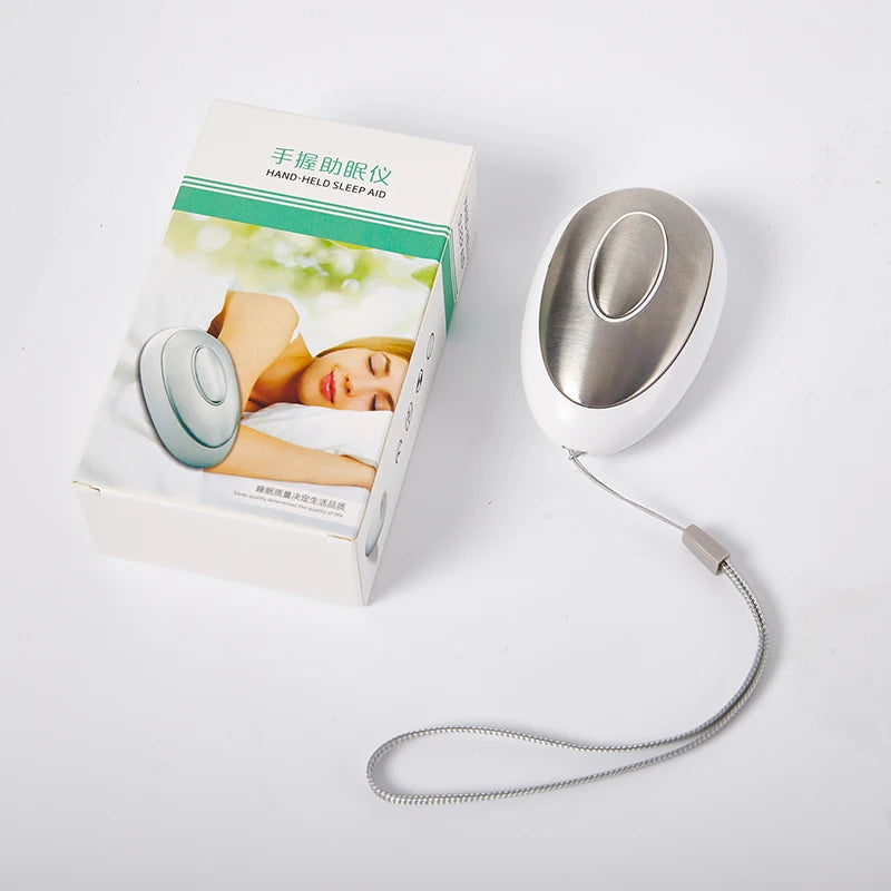 Hand-Held Sleep Aid Device Microcurrent Insomnia Relief Sleep Assistant Electronic Pulse Calm Nerve Sleeping Assistance Tool