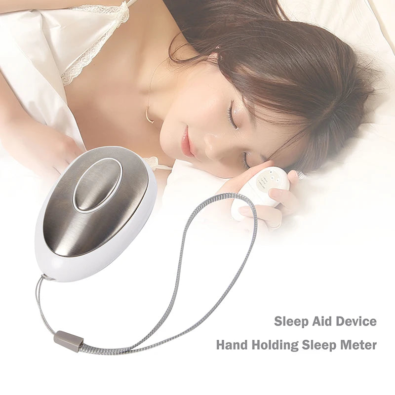 Hand-Held Sleep Aid Device Microcurrent Insomnia Relief Sleep Assistant Electronic Pulse Calm Nerve Sleeping Assistance Tool